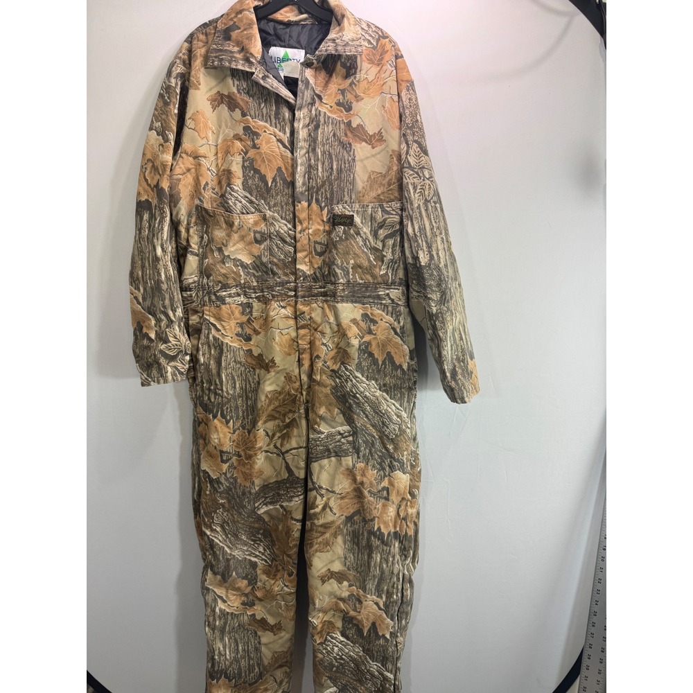 Liberty Realtree Camouflage Insulated Coveralls Mens Hunting Workwear Jumpsuit